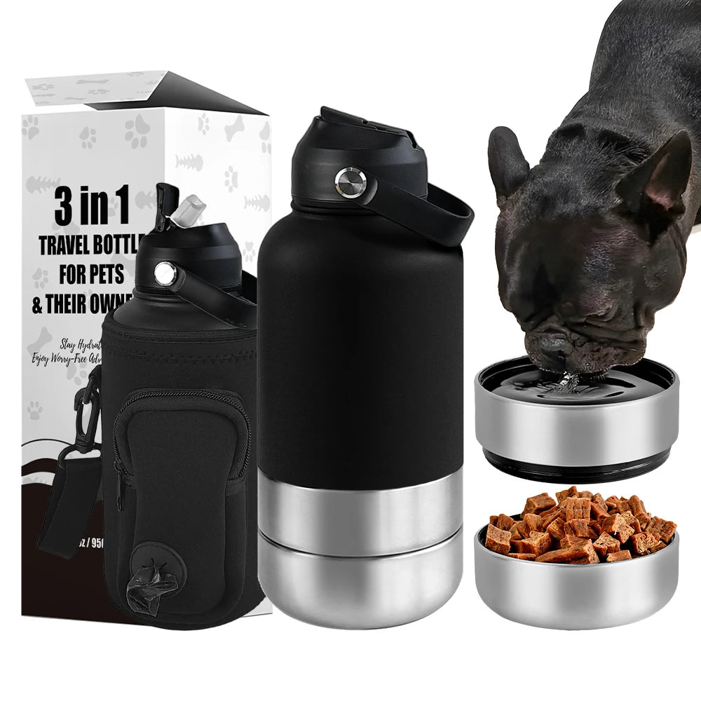 Stainless Steel Travel Food/Water Bottle