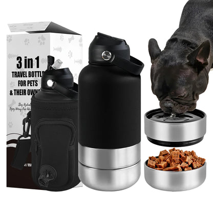 Stainless Steel Travel Food/Water Bottle