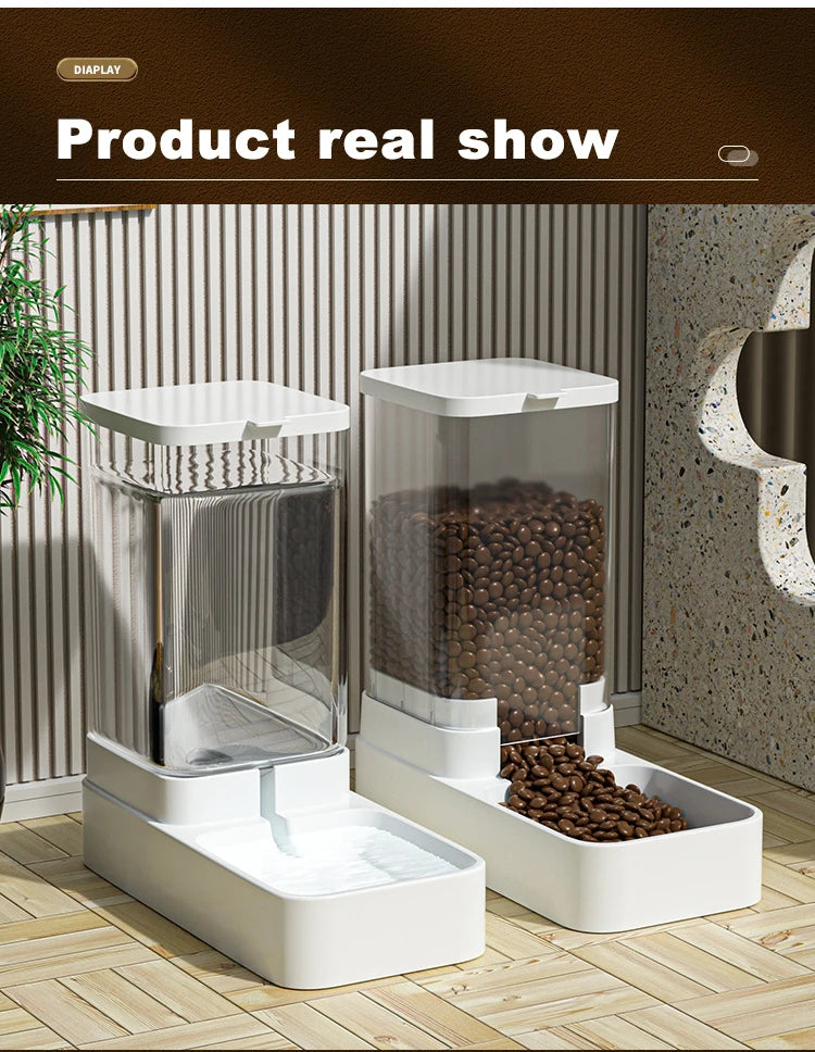 Automatic Pet Feeder & Water Dispenser