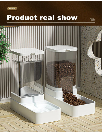 Automatic Pet Feeder & Water Dispenser