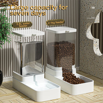 Automatic Pet Feeder & Water Dispenser