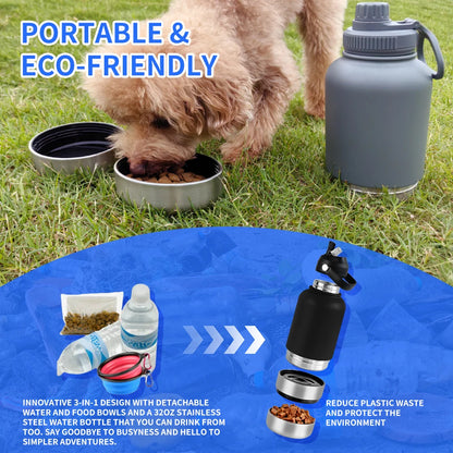 Stainless Steel Travel Food/Water Bottle