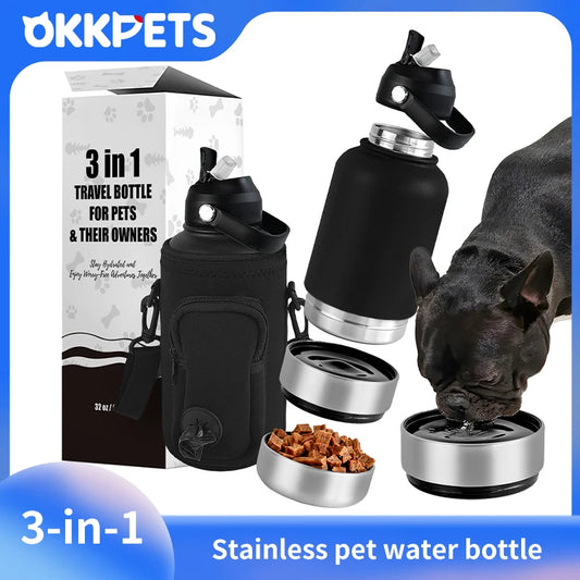 Stainless Steel Travel Food/Water Bottle